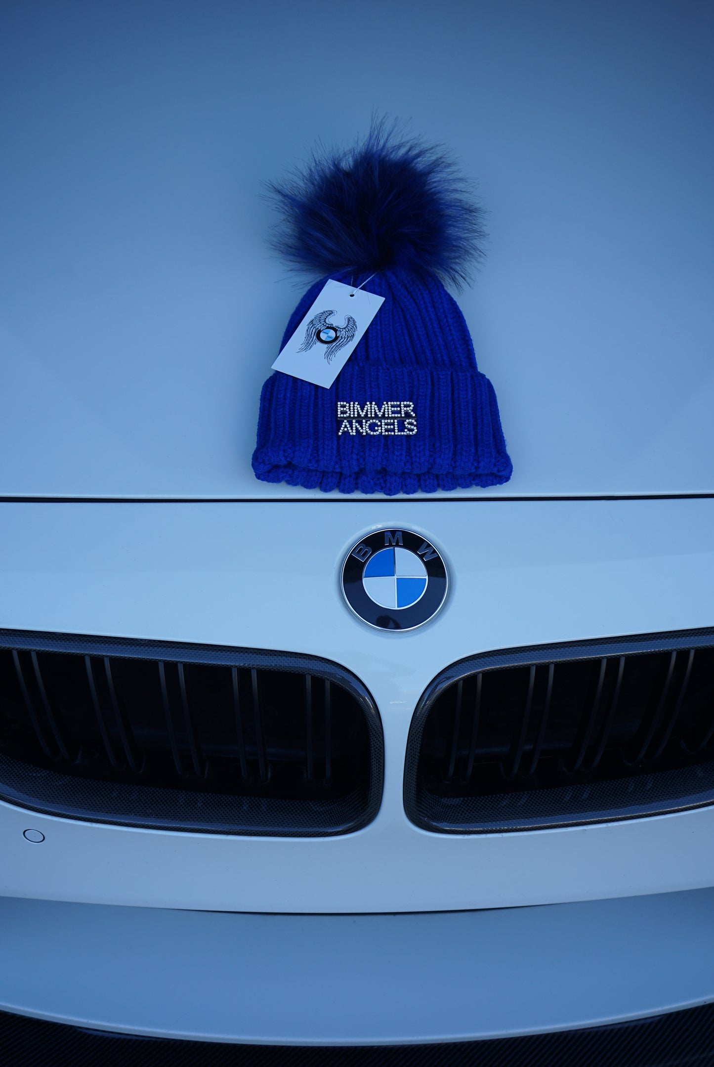Bimmer Angels Blue Beanie