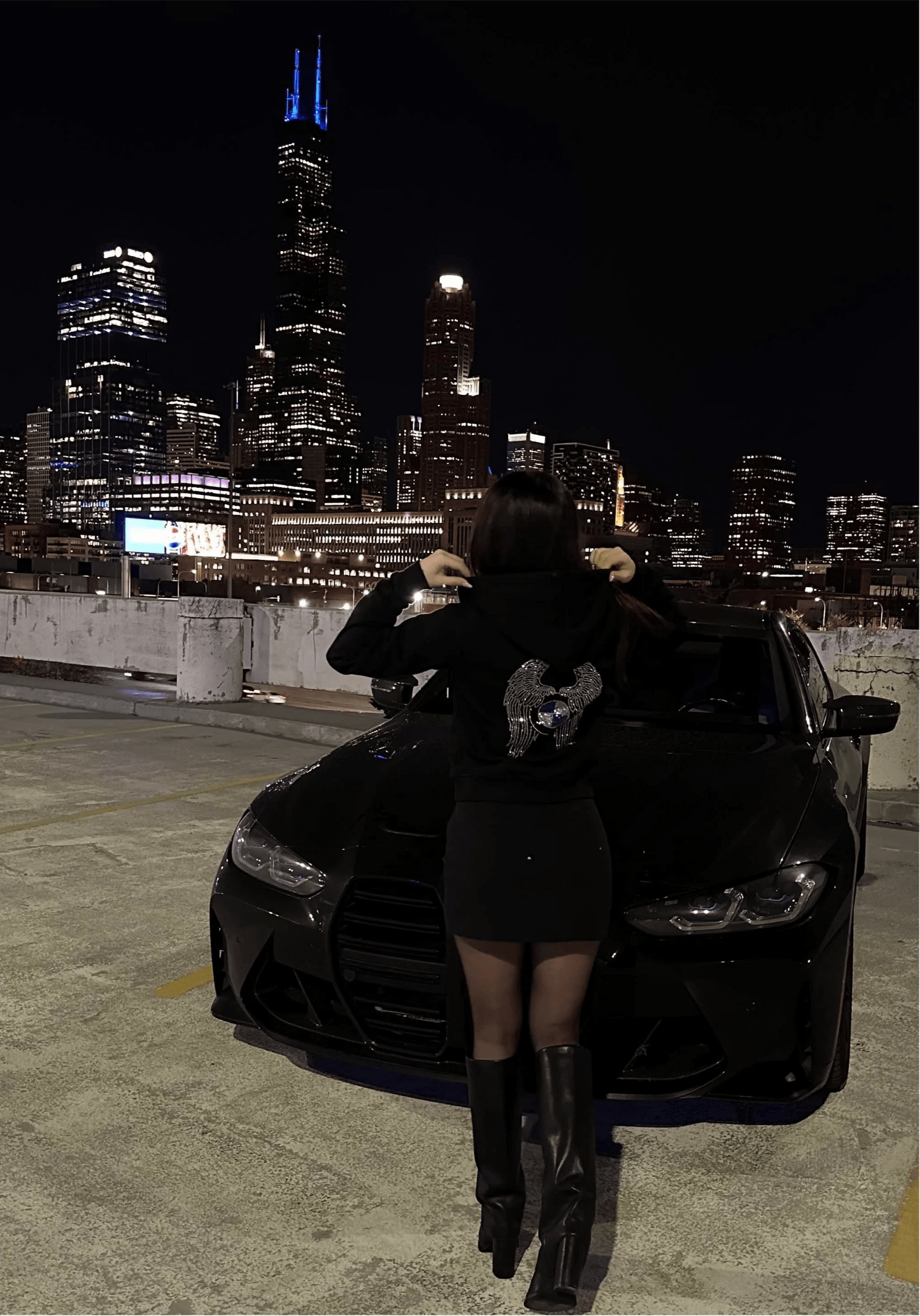 Iconic Bimmer Angel Hoodie - Bimmer Angels