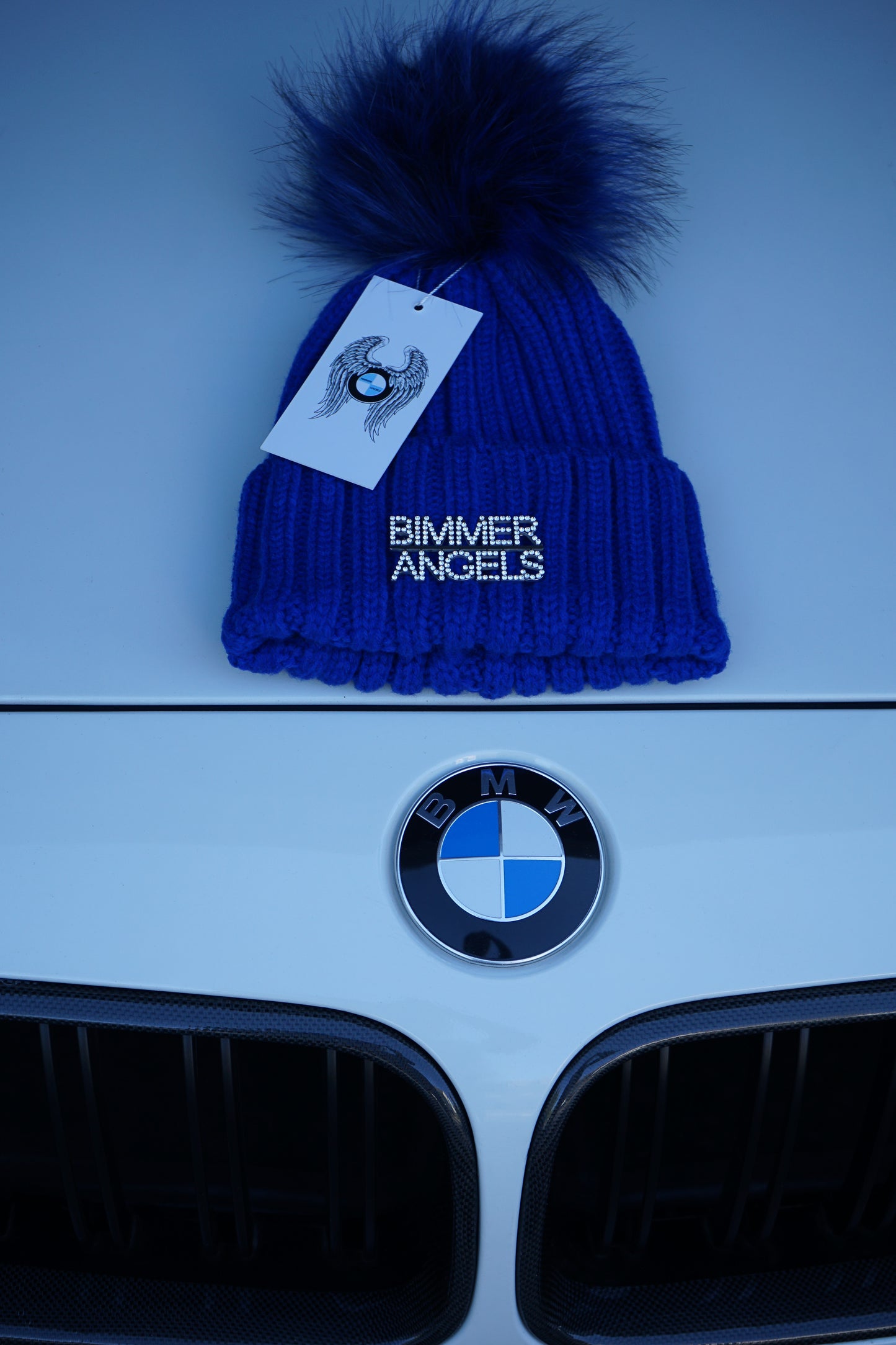 Bimmer Angels Blue Beanie