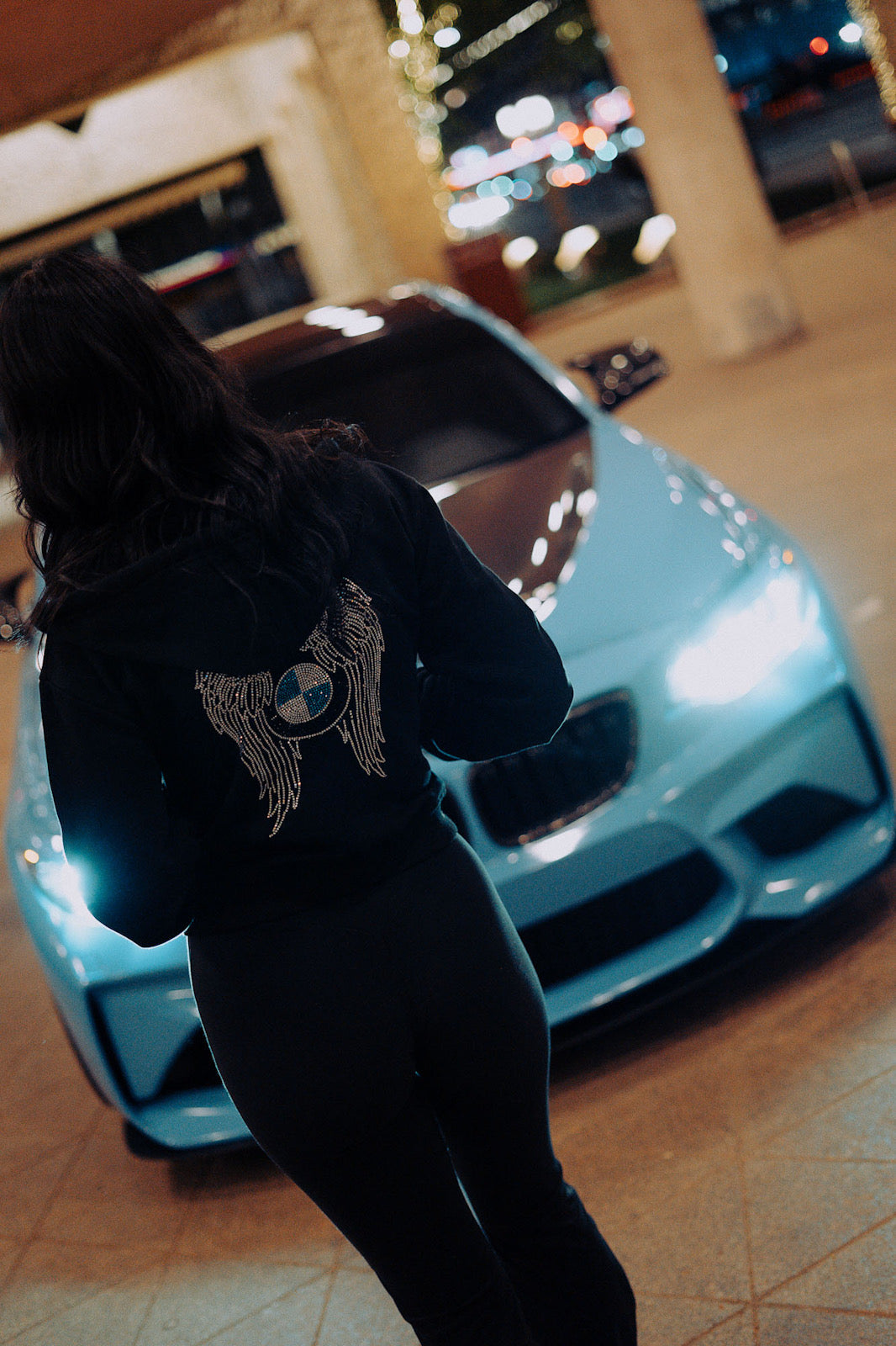 Iconic Bimmer Angel Hoodie - Bimmer Angels