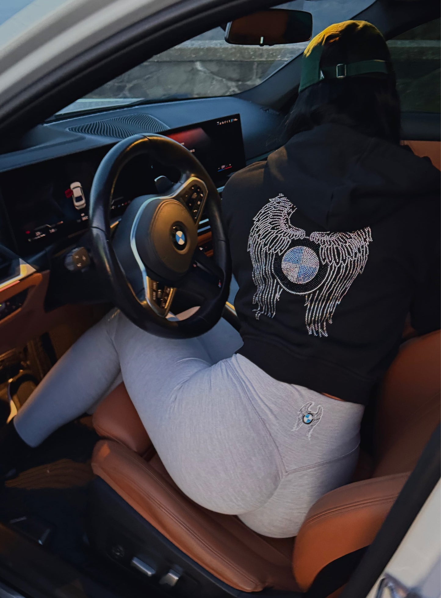 New Gray Bimmer Angel Leggings - Bimmer Angels