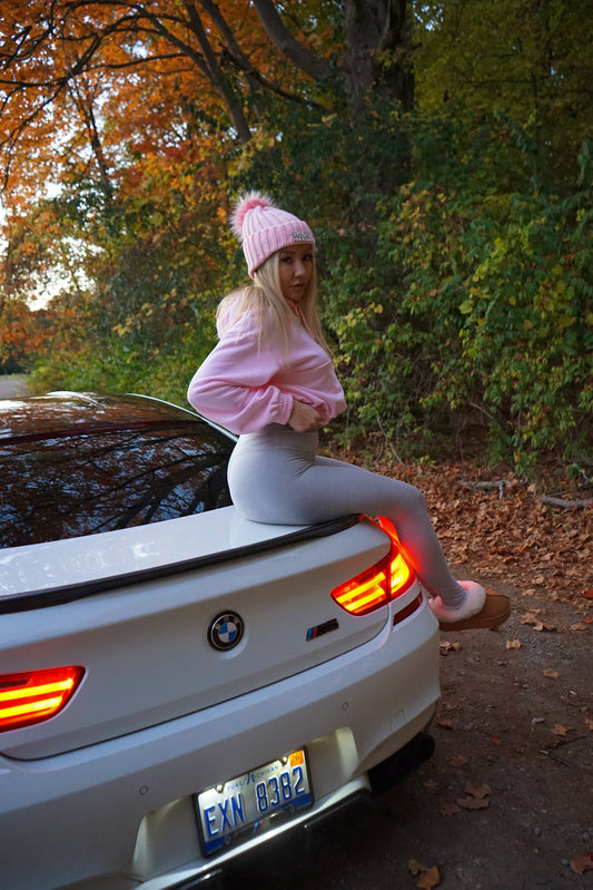 Cloud Gray Bimmer Angel Leggings - Bimmer Angels