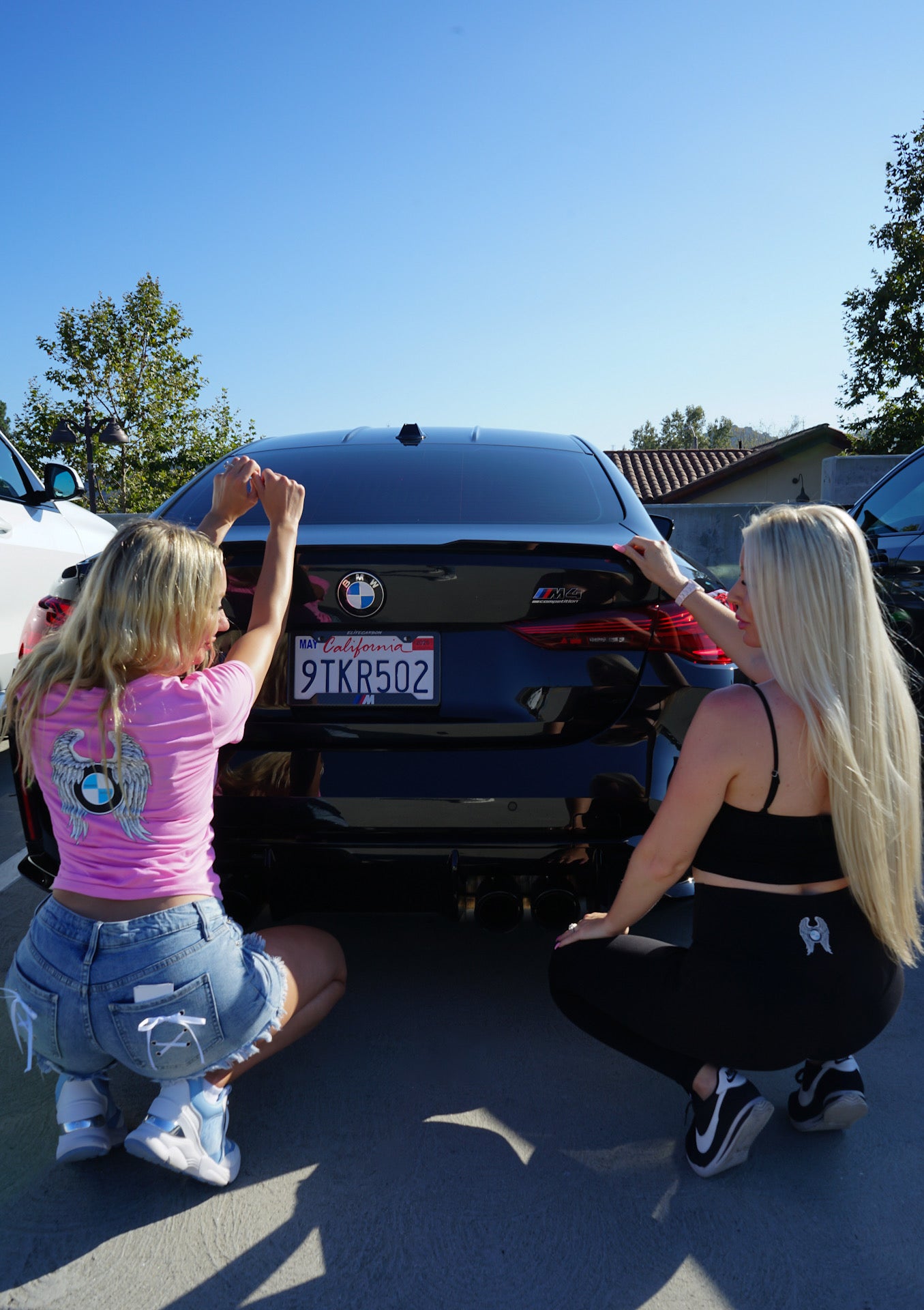 Bimmer Angel Pink T-Shirt - Bimmer Angels