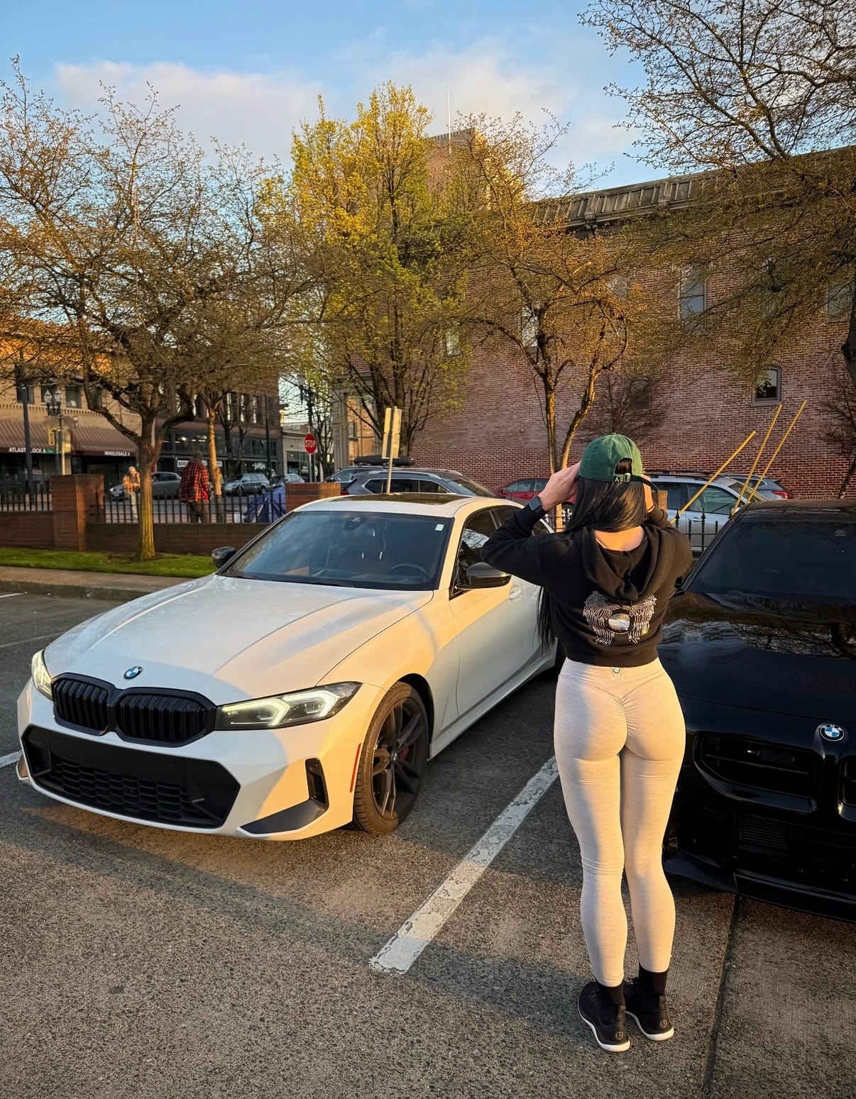 New Gray Bimmer Angel Leggings - Bimmer Angels