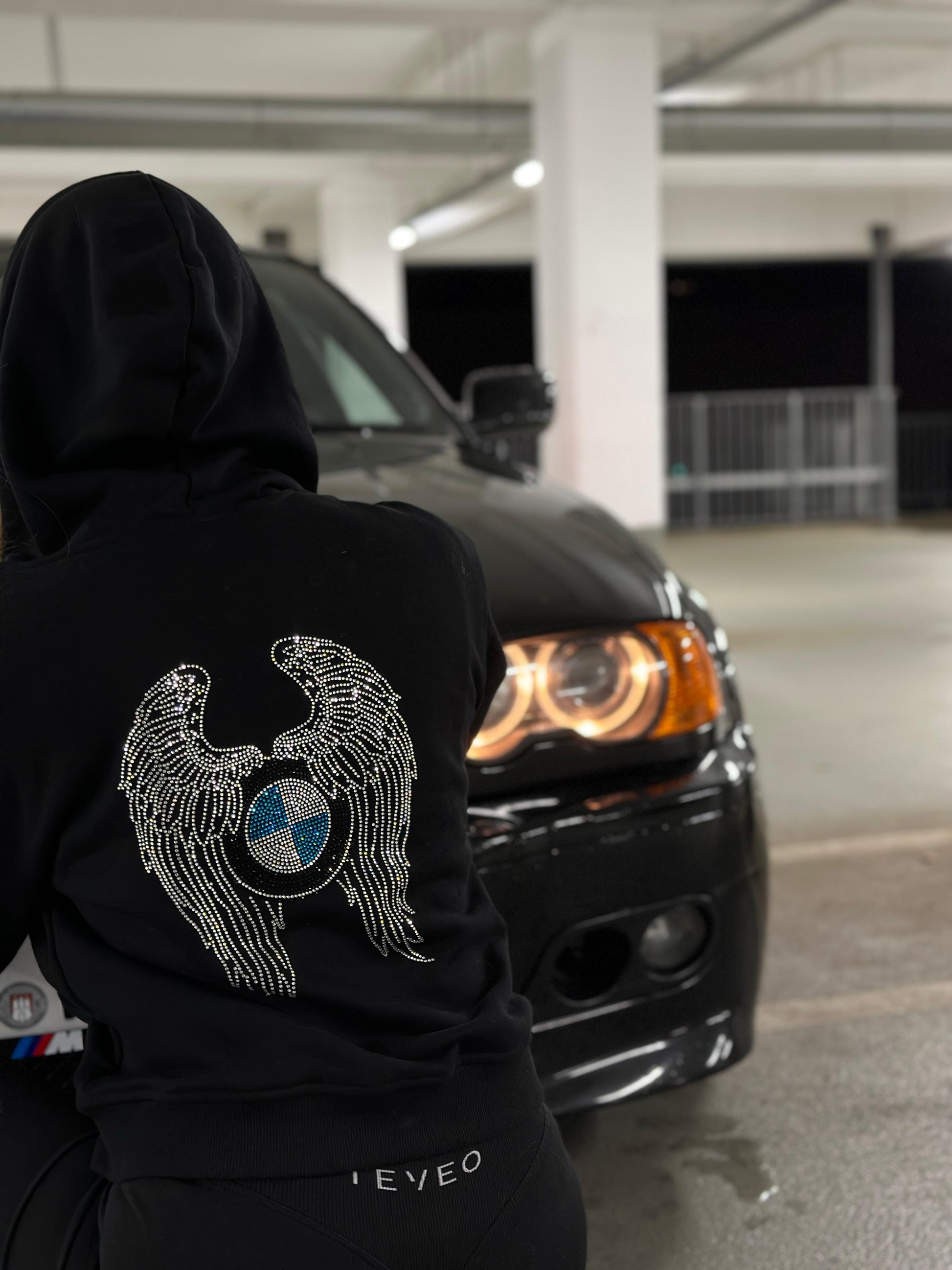 Iconic Bimmer Angel Hoodie - Bimmer Angels