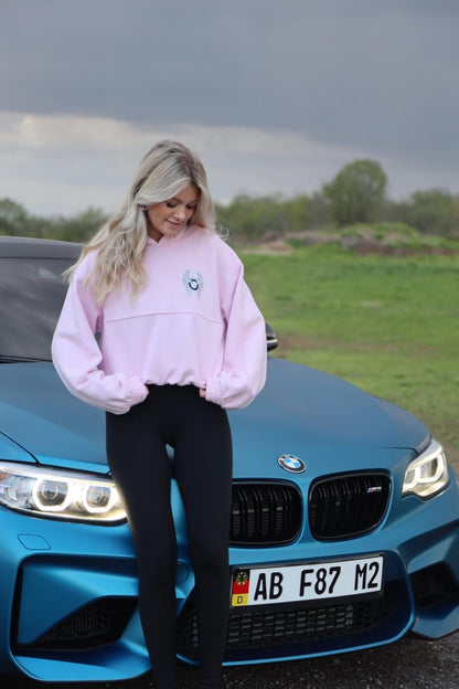 Pink Bimmer Angel Hoodie