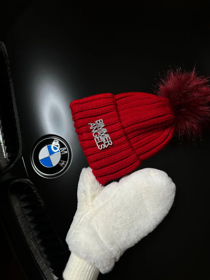 Bimmer Angels Red Beanie