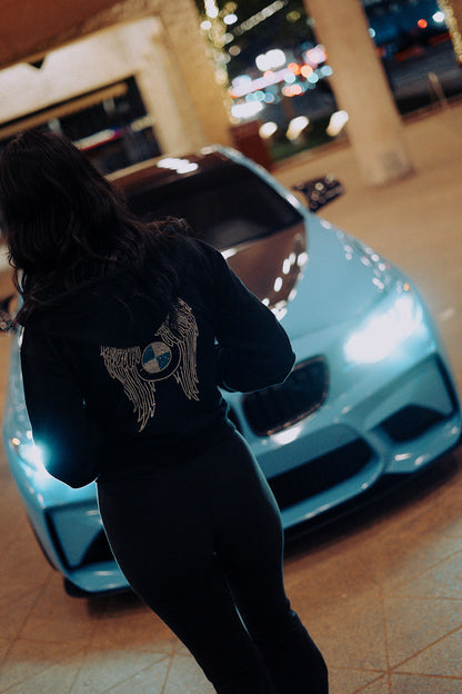 Iconic Bimmer Angel Hoodie - Bimmer Angels