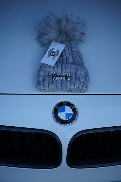 Bimmer Engel graue Mütze