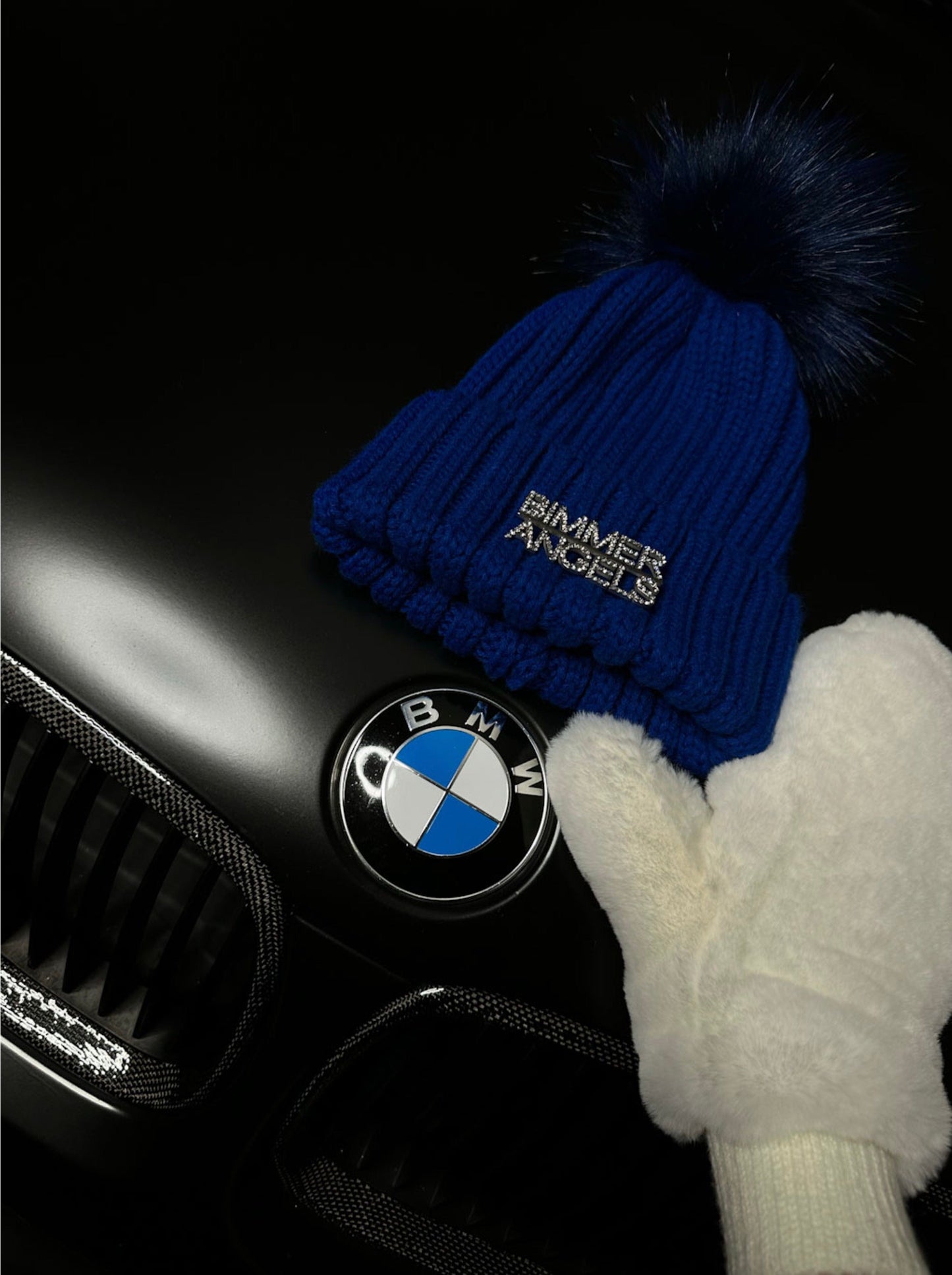 Bimmer Angels Blue Beanie