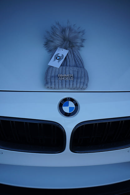 Bimmer Engel graue Mütze