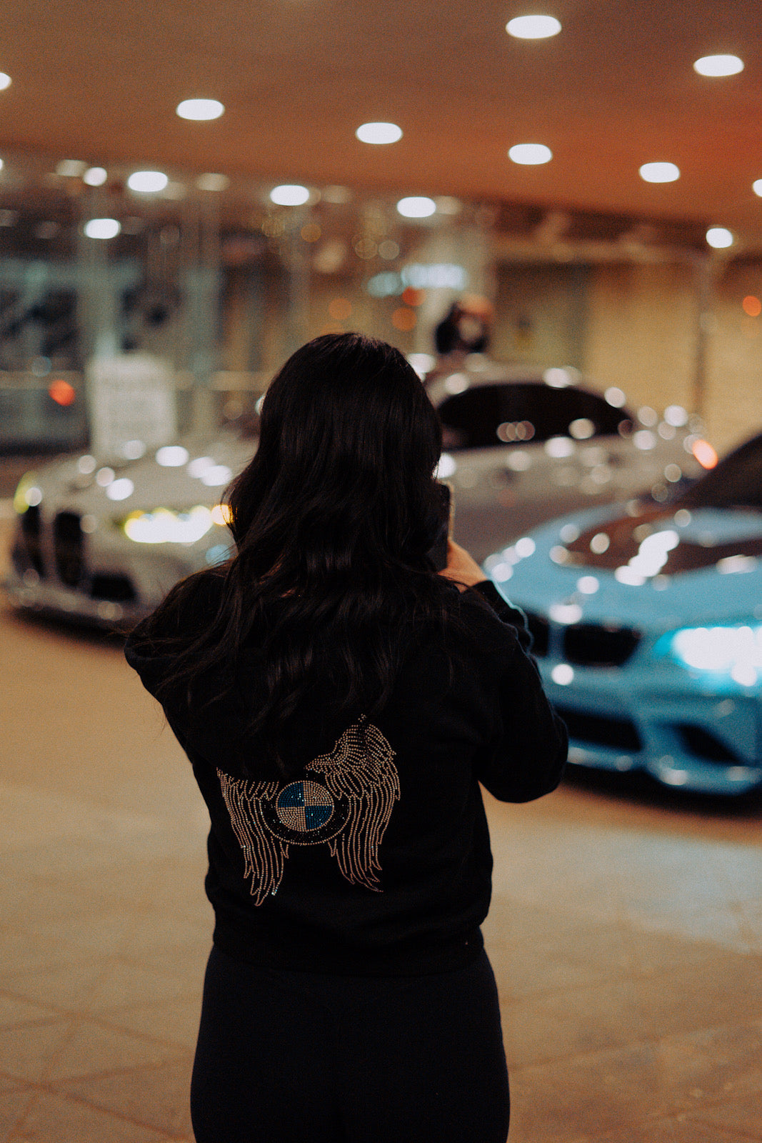 Iconic Bimmer Angel Hoodie - Bimmer Angels