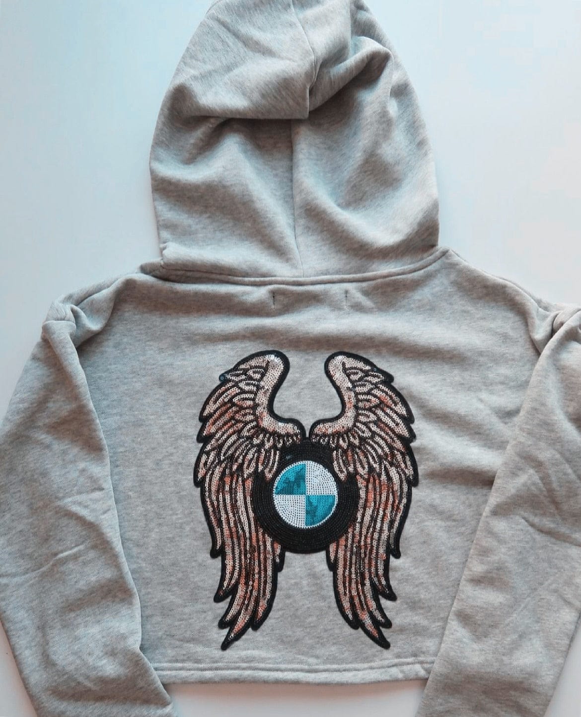 BMW Angel Grey Hoodie - Bimmer Angels