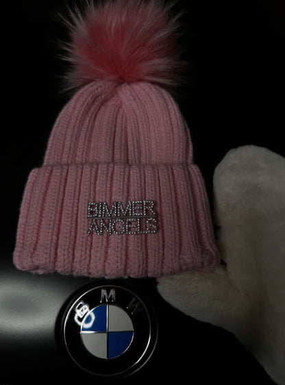 Bimmer Engel rosa Mütze