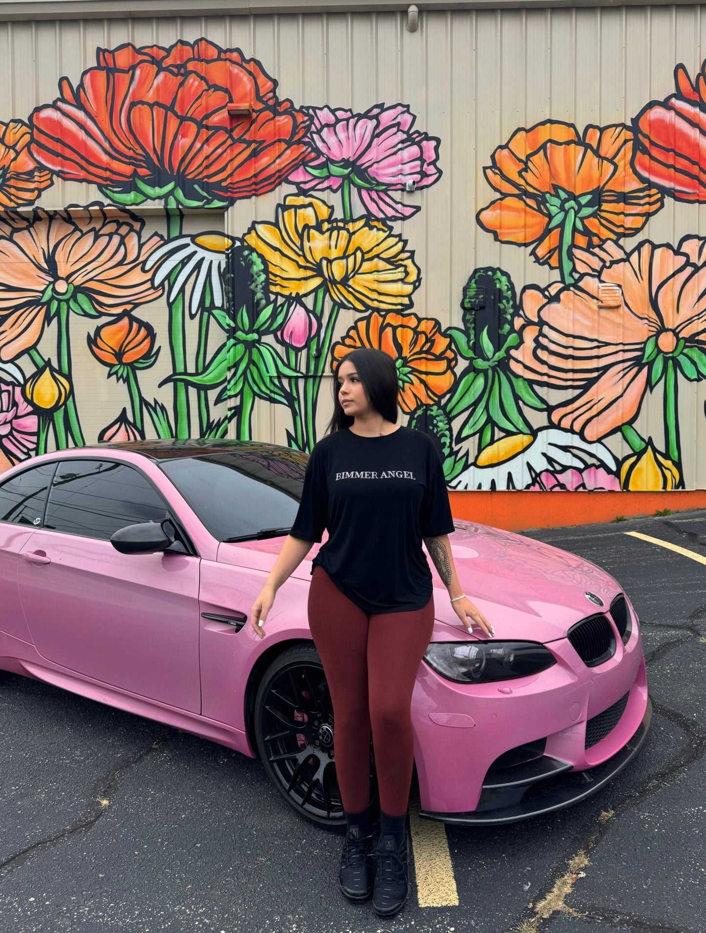 Glamorous BMW Angel T-Shirt - Bimmer Angels