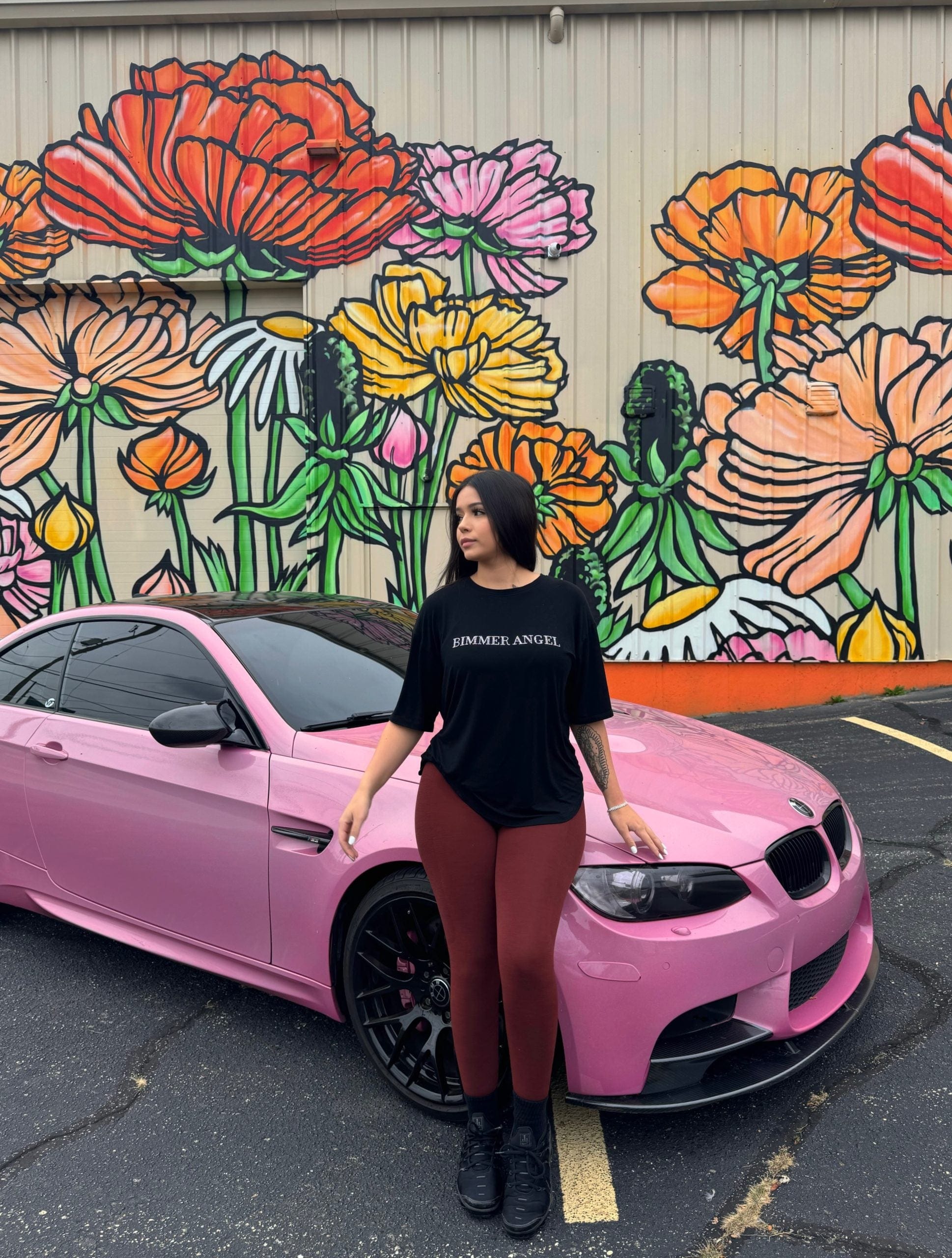 Glamorous BMW Angel T-Shirt - Bimmer Angels