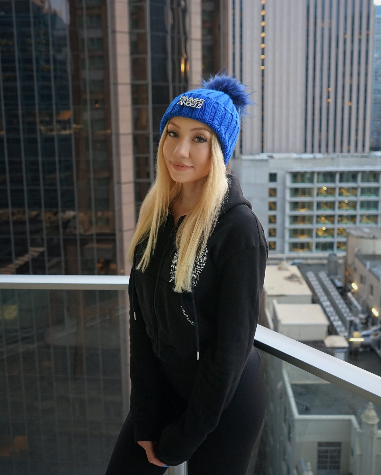 Bimmer Angels Blue Beanie