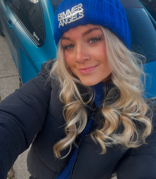 Bimmer Angels Blue Beanie