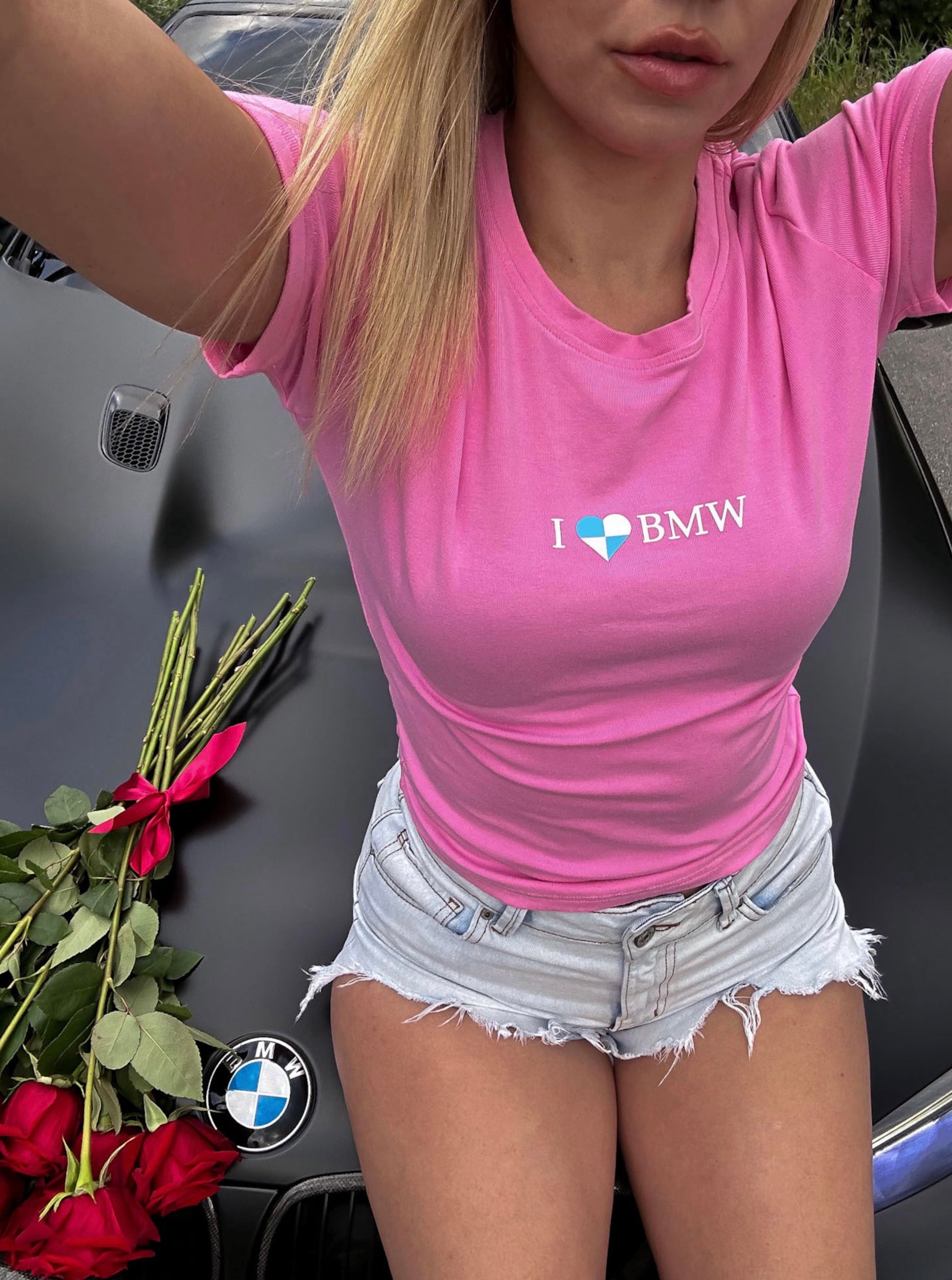 Bimmer Angel Pink T-Shirt