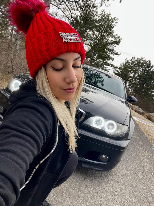 Bimmer Angels Red Beanie